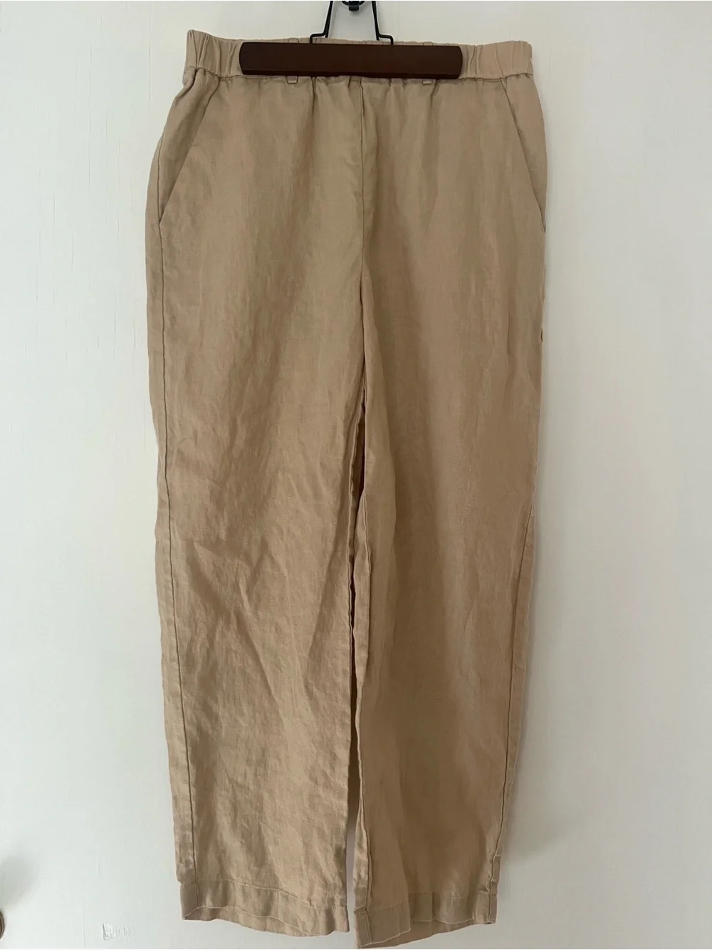 Quince Women’s Relaxed Linen Pants in Natural